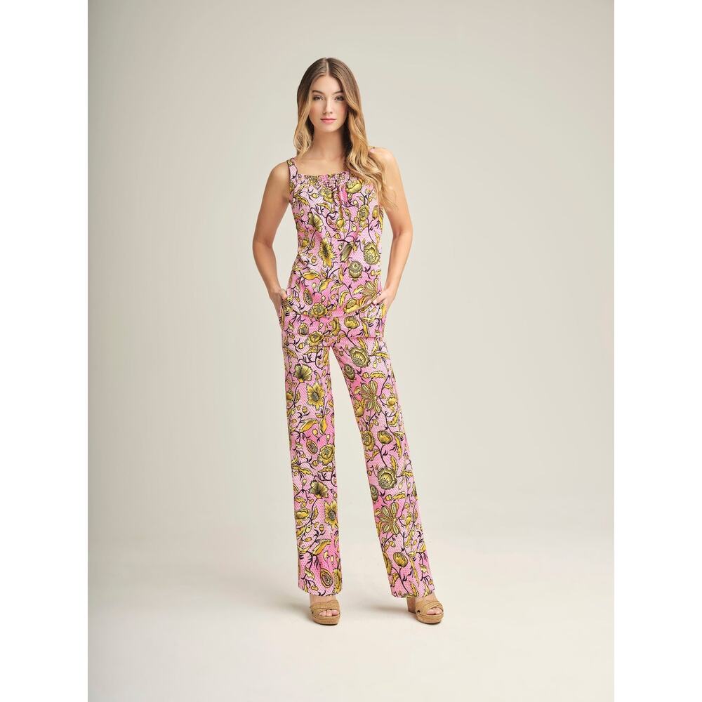 Etcetera Popflower Matching Pants and Tank Set Size 00 Pants and Size 0 Tank